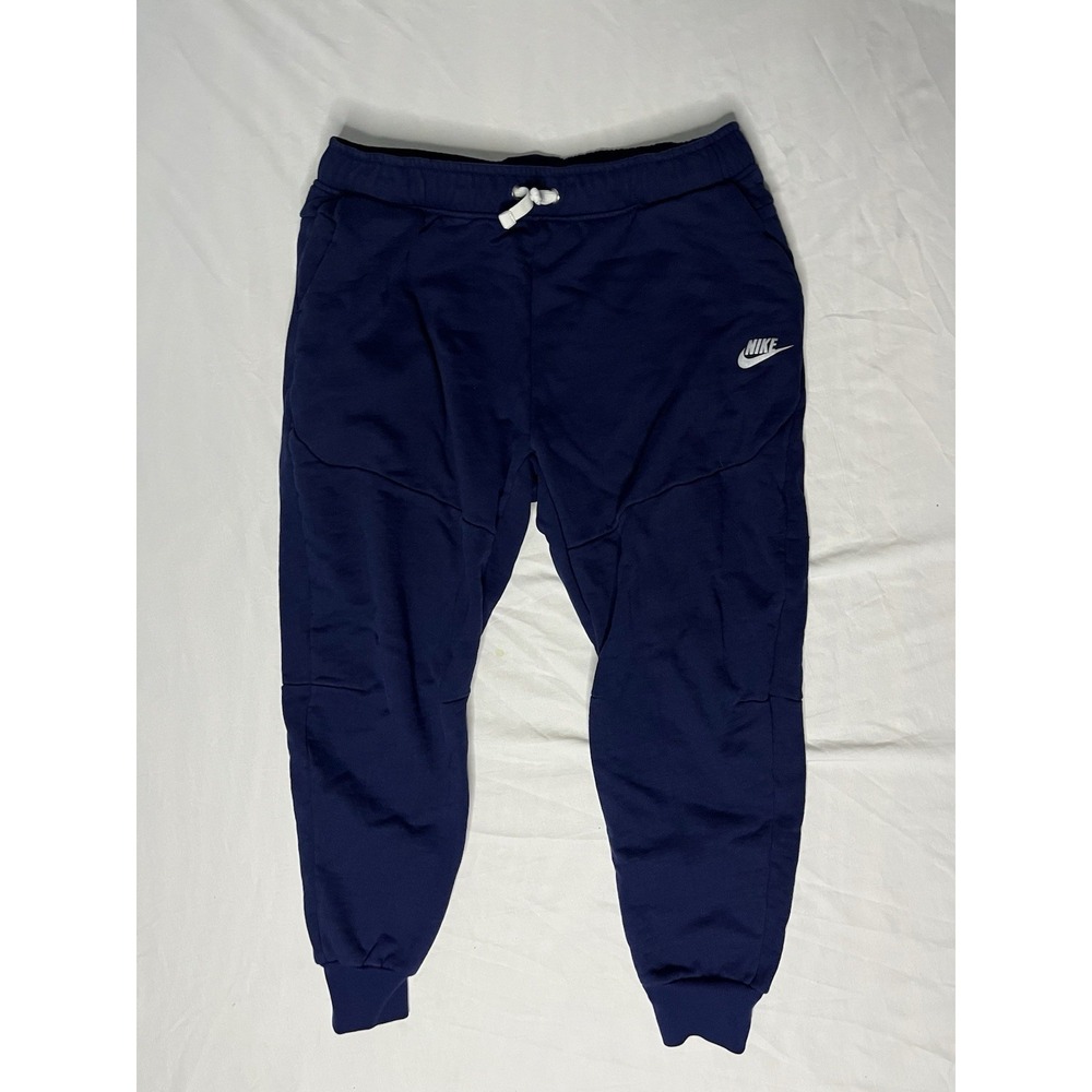 Nike Sportswear Tech Fleece Joggers Pants Men's Size XL Blue Tapered CU4495-063